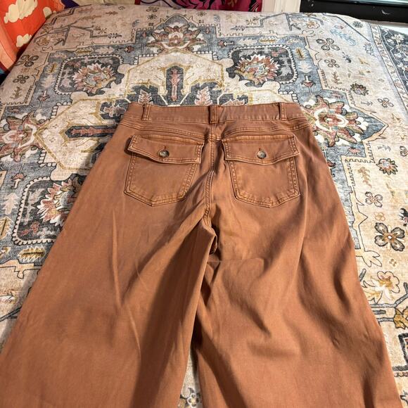 Spanx Wide Leg Pants Women's Slimming Size Large Work Dress Pants - Picture 4 of 9